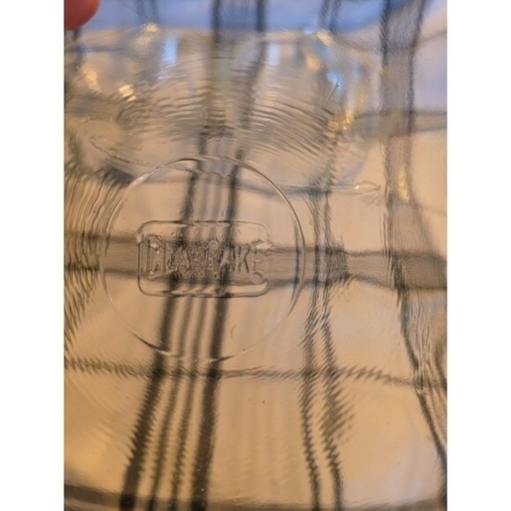 Glasbake Clear Glass Apple Shaped Bowls Set of 5 Vintage Dessert Dishes Fruit - Picture 7 of 8